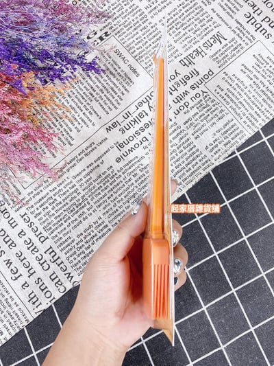 日本cakeland－矽膠塗油刷（橘）8