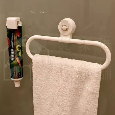 日本PONYKASEI－壓扣吸盤式毛巾掛架7