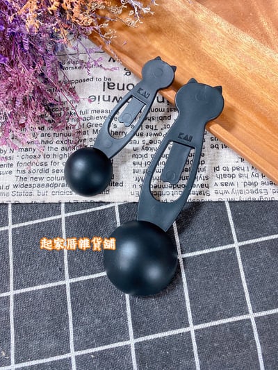 日本貝印KAI－貓咪計量匙組（5+15ml）5