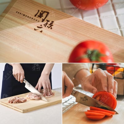 日本貝印KAI－關孫六檜木砧板6