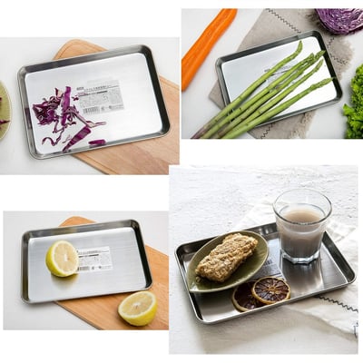 日本ECHO－不銹鋼角型調理盤3