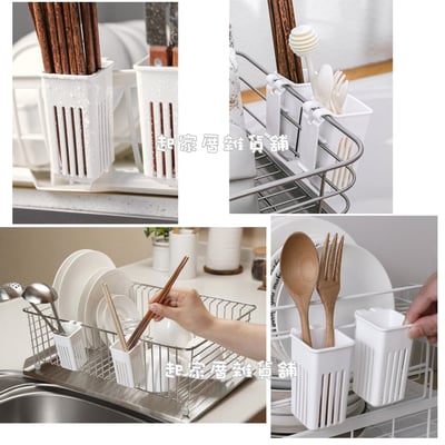 日本inomata－湯匙筷子瀝水架7