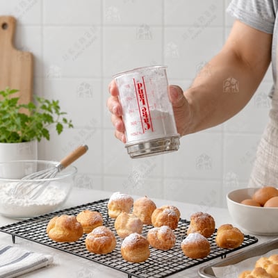 日本cakeland－細網撒粉罐9