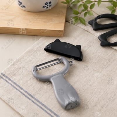 日本貝印KAI－貓咪3件組廚具禮盒6