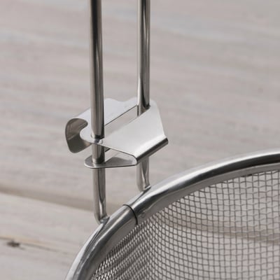 日本貝印KAI－SELECT100 18-8不鏽鋼可掛式濾網6