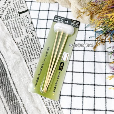 日本 GREEN BELL－天然羽毛竹製耳扒（三支組）5