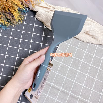 晶瓚－一體成形灰色矽膠系列 鍋鏟／湯勺／料理刷／刮刀／大阪燒鏟4