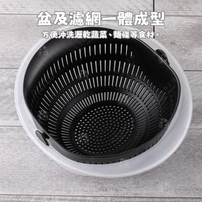 日本貝印KAI－貓咪可180度旋轉瀝水籃5