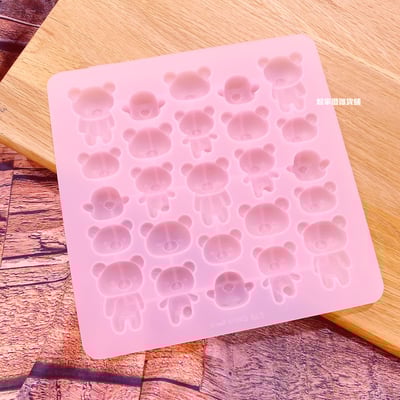 日本貝印KAI－拉拉熊矽膠模全系列18