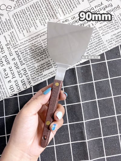 日本神田燕牌－不鏽鋼鐵板平鏟7