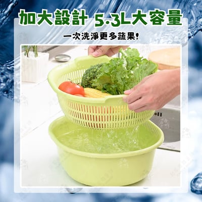 日本sanada－雙層瀝水籃5