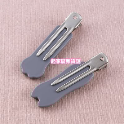 日本貝印KAI－貓咪造型瀏海夾3