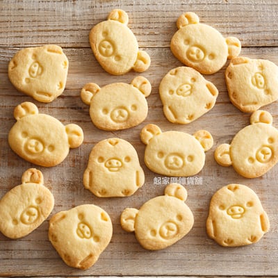 日本貝印KAI－拉拉熊餅乾模全系列4