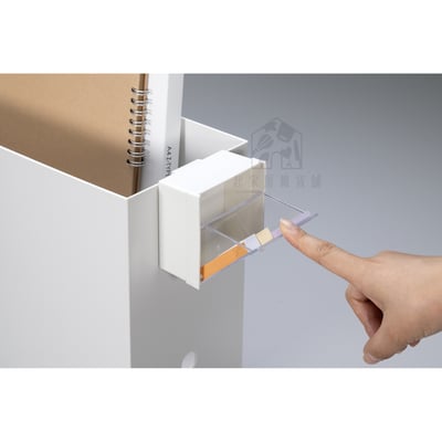 日本inomata－夾式防塵小物收納盒10