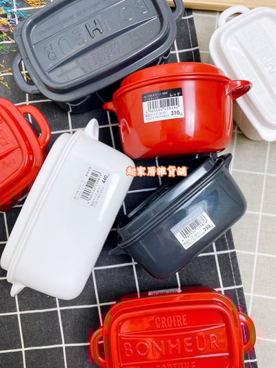 日本YAMADA山田化學－鑄鐵鍋造型保鮮盒5