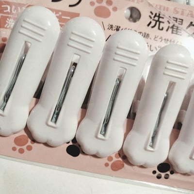 日本IB－貓掌曬衣夾（6入）5