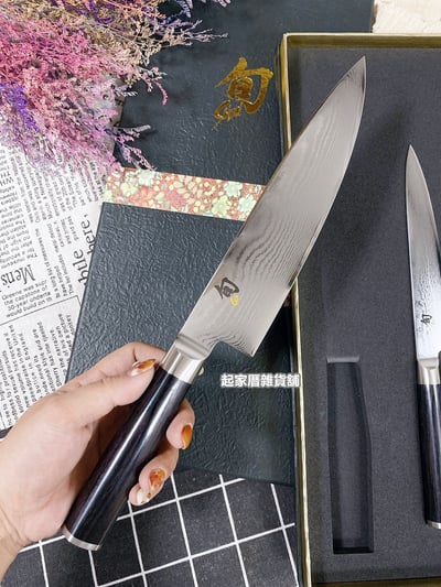 日本貝印 旬 Shun－龍紋主廚刀禮盒組（3件組）4
