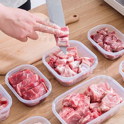 日本NAKAYA－透明保鮮盒2入3入7