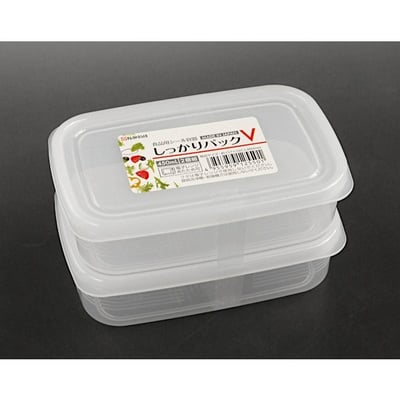 日本NAKAYA－長方形保鮮盒（450ml／2入）4
