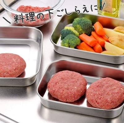 日本下村－304不鏽鋼 油炸備料盤組（10件組）5