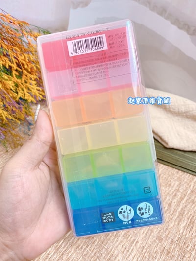 日本YAMADA－七彩藥盒（21格）9