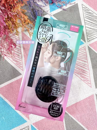 日本LUCKY－自然感馬尾夾7