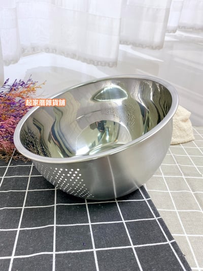 PERFECT理想－晶品304不鏽鋼洗米器（23cm）12