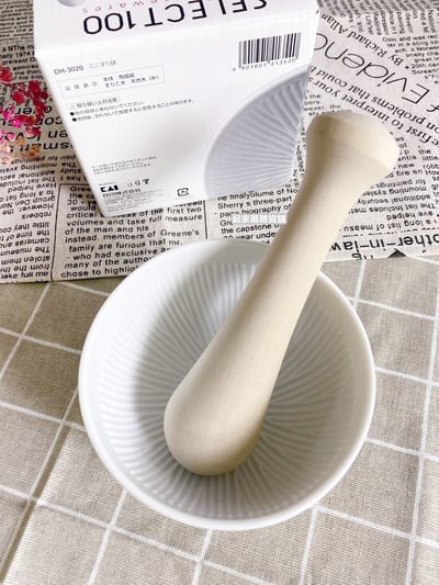 日本貝印KAI－SELECT100 陶瓷研磨缽5