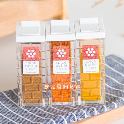 日本inomata－調味罐 63ml（單孔／七孔）3