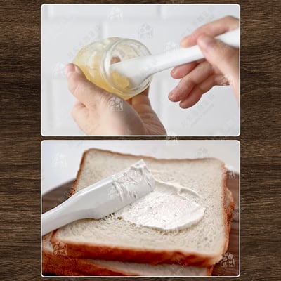 日本cakeland－細長型矽膠刮平刀8