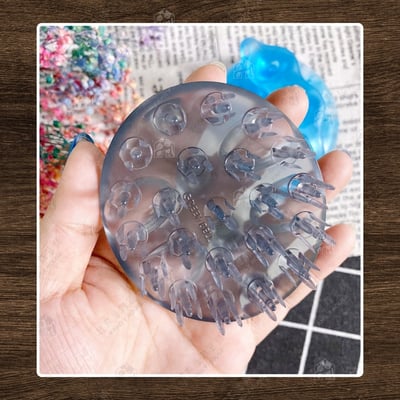 日本 GREEN BELL－三指洗頭按摩刷3