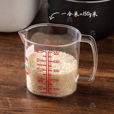 日本NAKAYA－透明刻度量杯（200ml／500ml）7