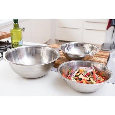 日本吉川Yoshikawa－18-8不銹鋼料理盆（3入）3