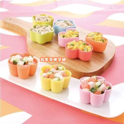 日本貝印KAI－矽膠便當隔菜盒（1組三入）3