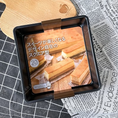 日本貝印KAI－方形不沾蛋糕模14