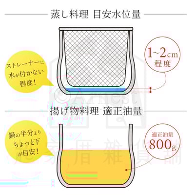 日本Arnest－不鏽鋼多功能鍋具（2.1L）8