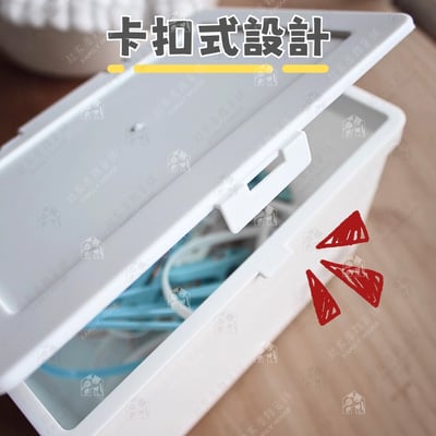 日本sanada－純白掀蓋收納盒6