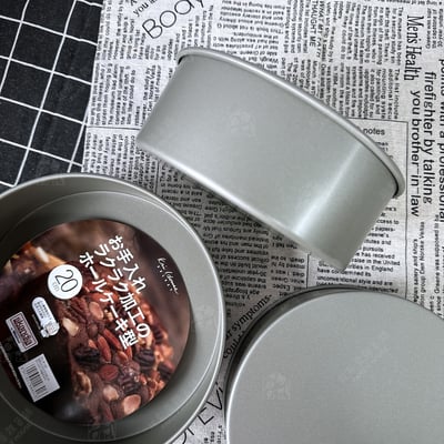 日本貝印KAI－固定底不沾圓型蛋糕模6