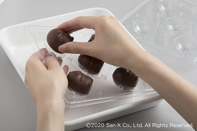 日本貝印KAI－角落生物立體巧克力模（5取）3