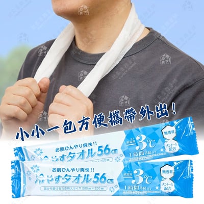 日本不動化學－涼感濕巾2