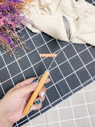 日本貝印KAI－木柄小湯杓3