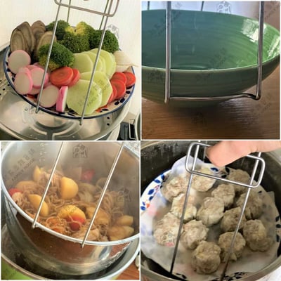 日本貝印KAI－蒸器夾4