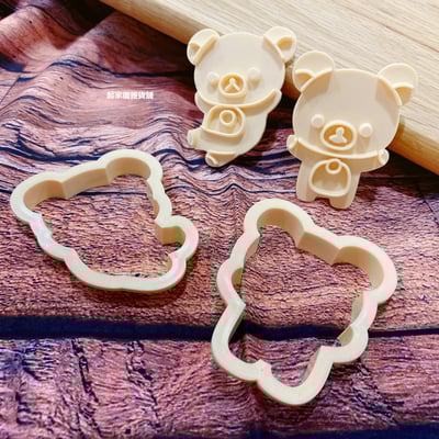 日本貝印KAI－拉拉熊餅乾模全系列10