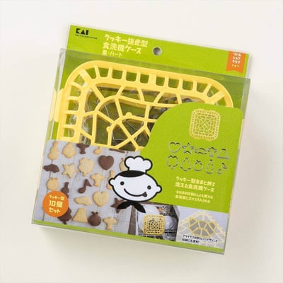 日本KAI貝印－10入不鏽鋼萬用壓模（附可機洗收納盒）21