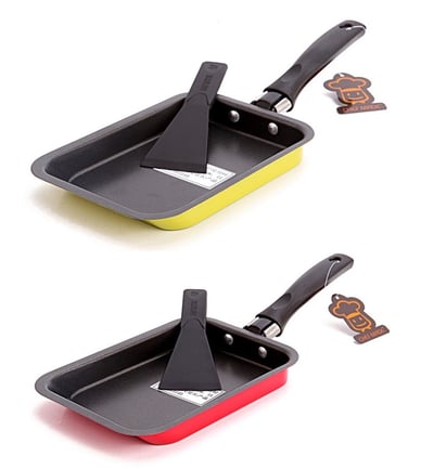 學廚Chefmade－玉子燒鍋附鏟（綠／紅）1