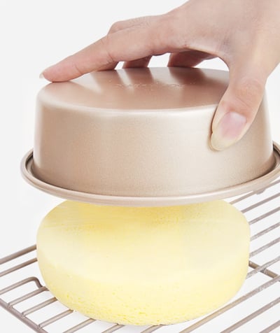 學廚Chefmade－香檳金圓形蛋糕模（6吋）2