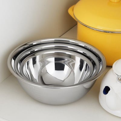 日本吉川Yoshikawa－18-8不銹鋼料理盆（3入）4