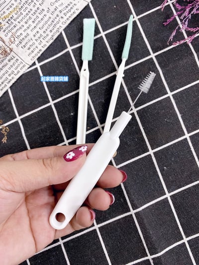 日本Mameita－保溫瓶蓋清潔刷具3入組（細孔刷）7