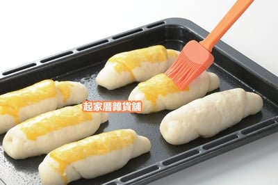 日本cakeland－矽膠塗油刷（橘）5