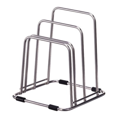 日本asvel－3格不鏽鋼砧板架（窄版）4